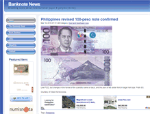 Tablet Screenshot of banknotenews.com